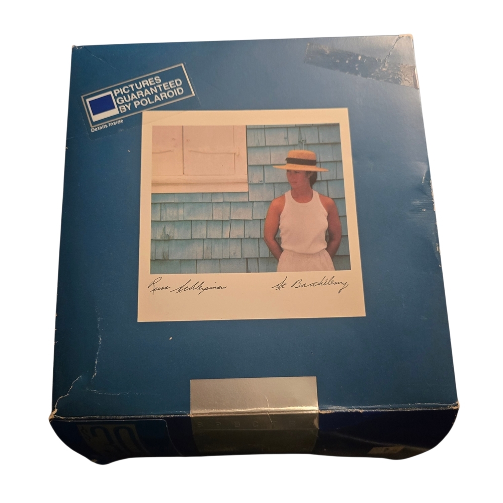 Vintage Polaroid Spectra System Camera w/ Original Box & Manuals Untested 1988 - Picture 4 of 13
